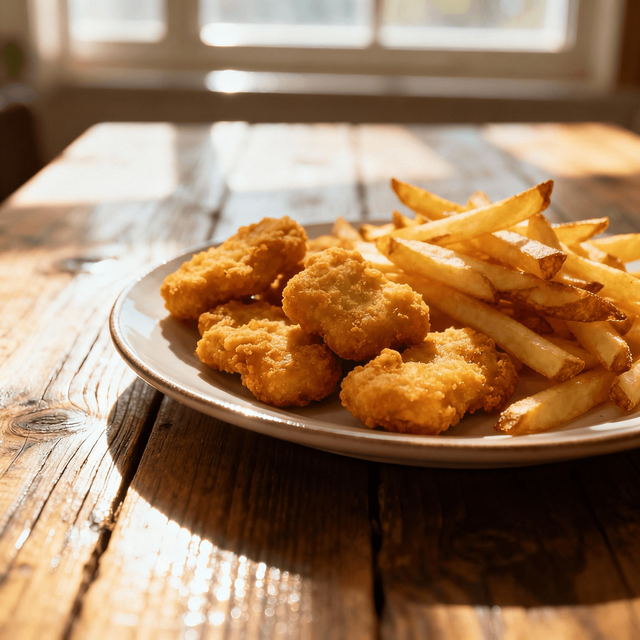 Chicken Nuggets & Fries.