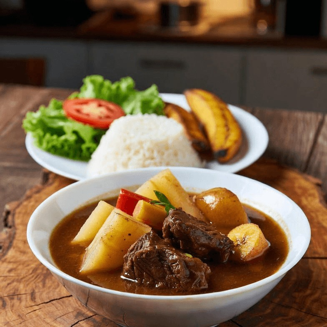 Sopa de Res (Beef Soup).