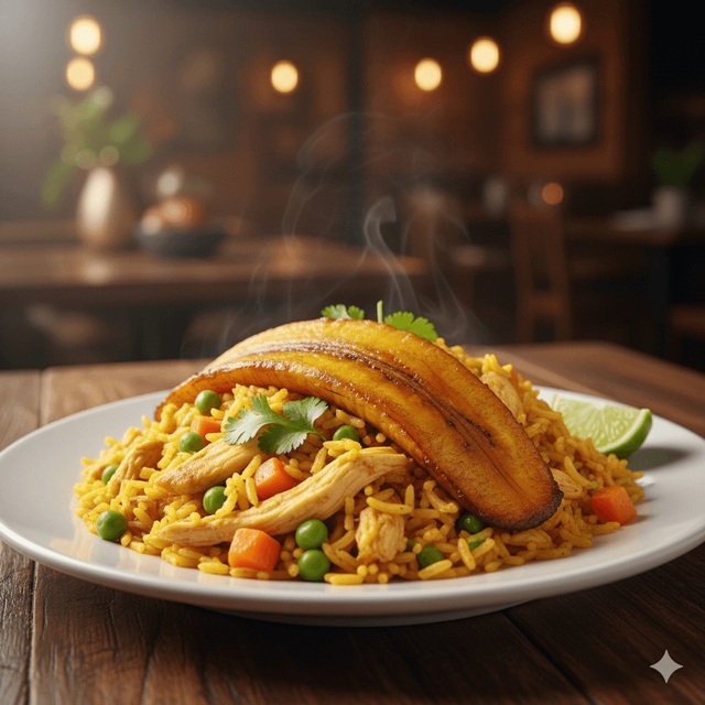 Arroz con Pollo.