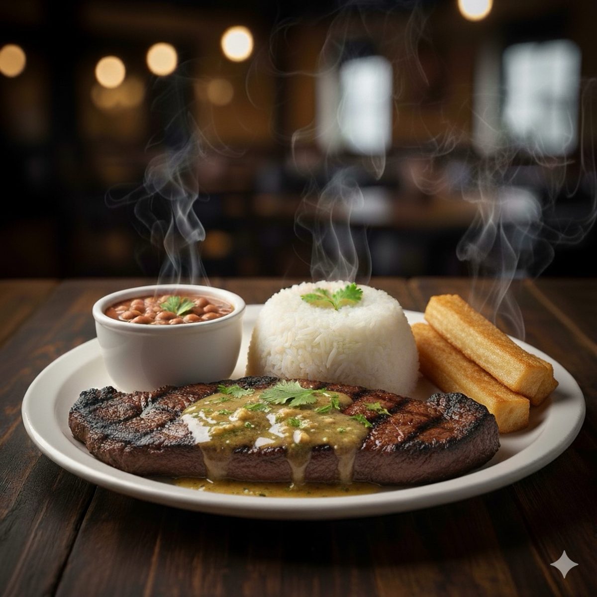 Churrasco con Chimichurri