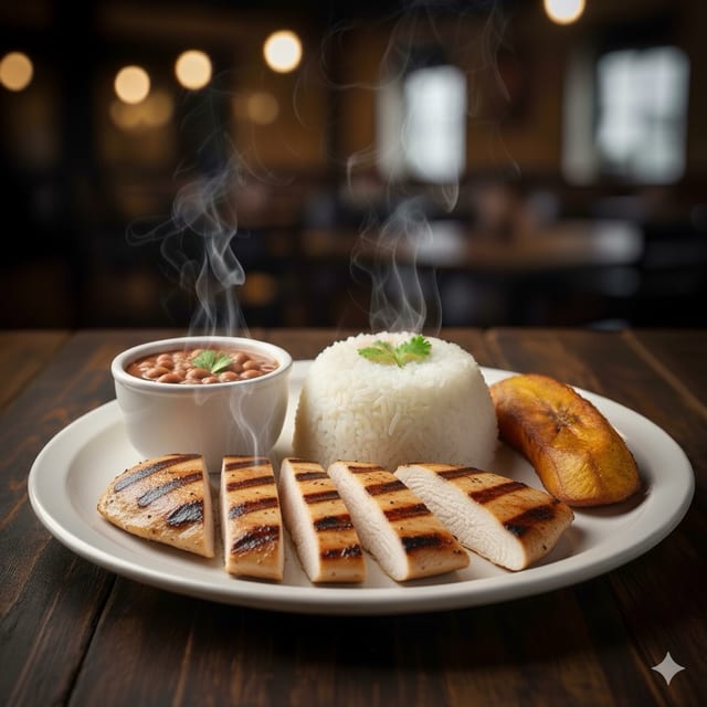 Pechuga De Pollo Al Grill.