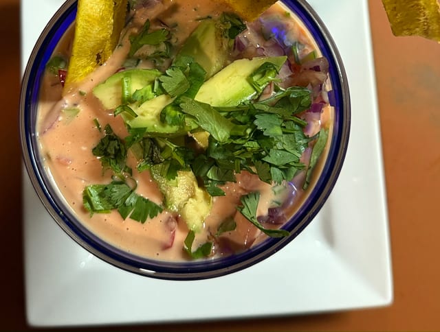 Ceviche De Camarones Cartagena.